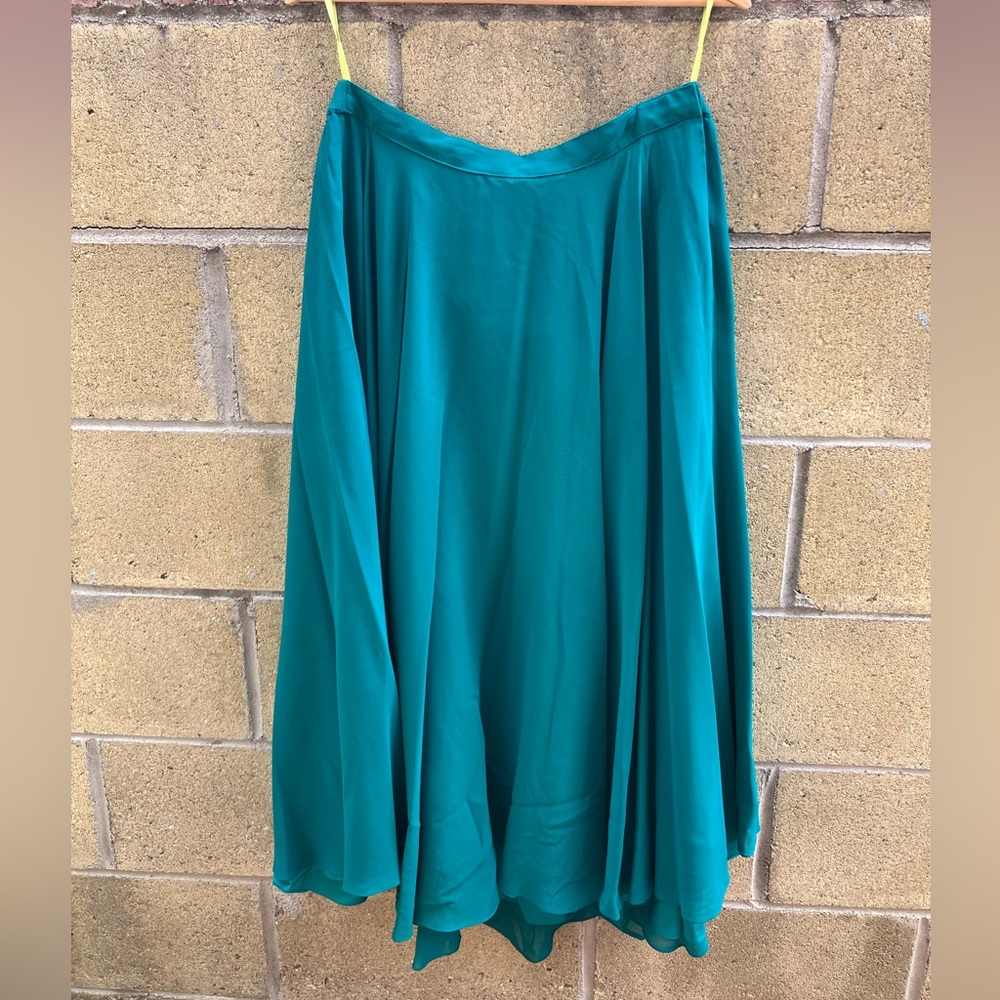 100% silk skirt with pocket
